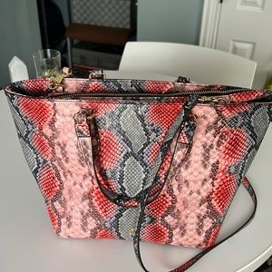 Kate Landry Snake Print Bag